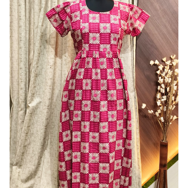 7476 - Frock Style Nighty