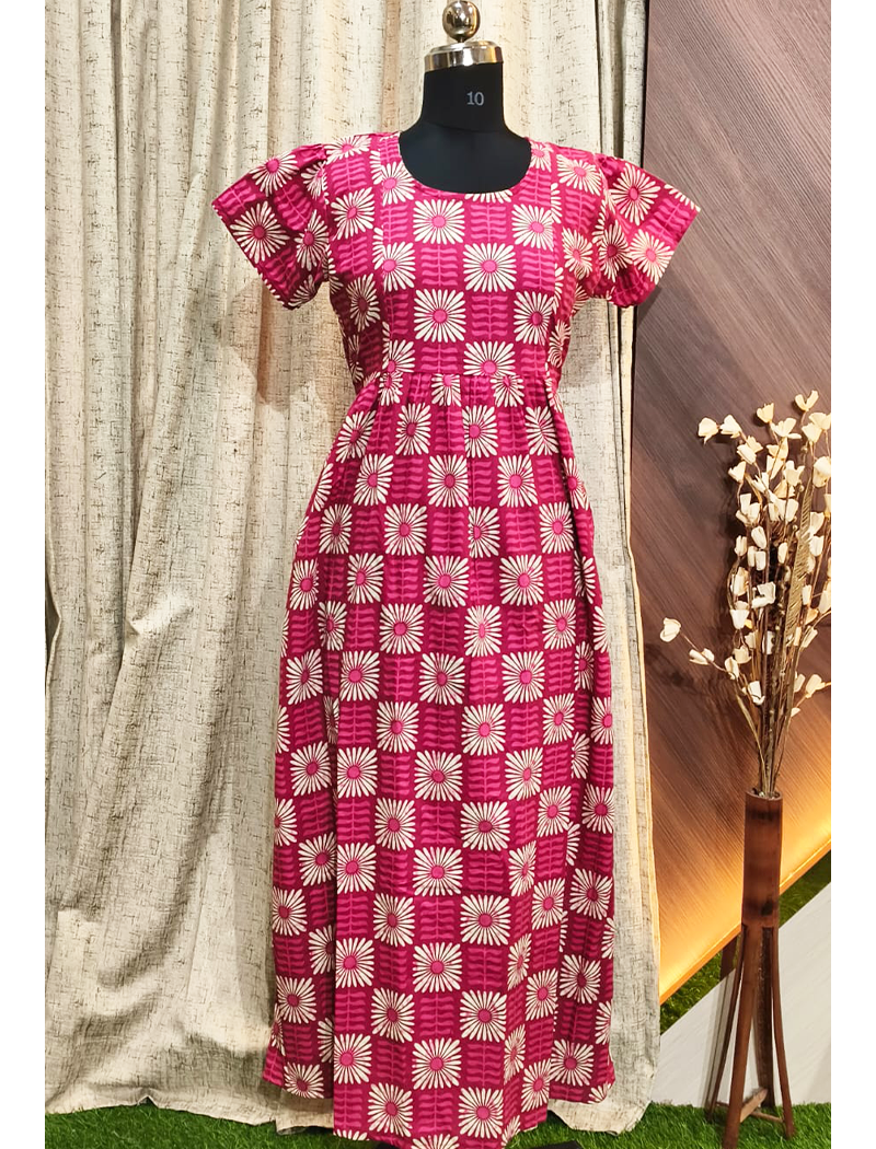 7476 7476 - Frock Style Nighty - Image 1