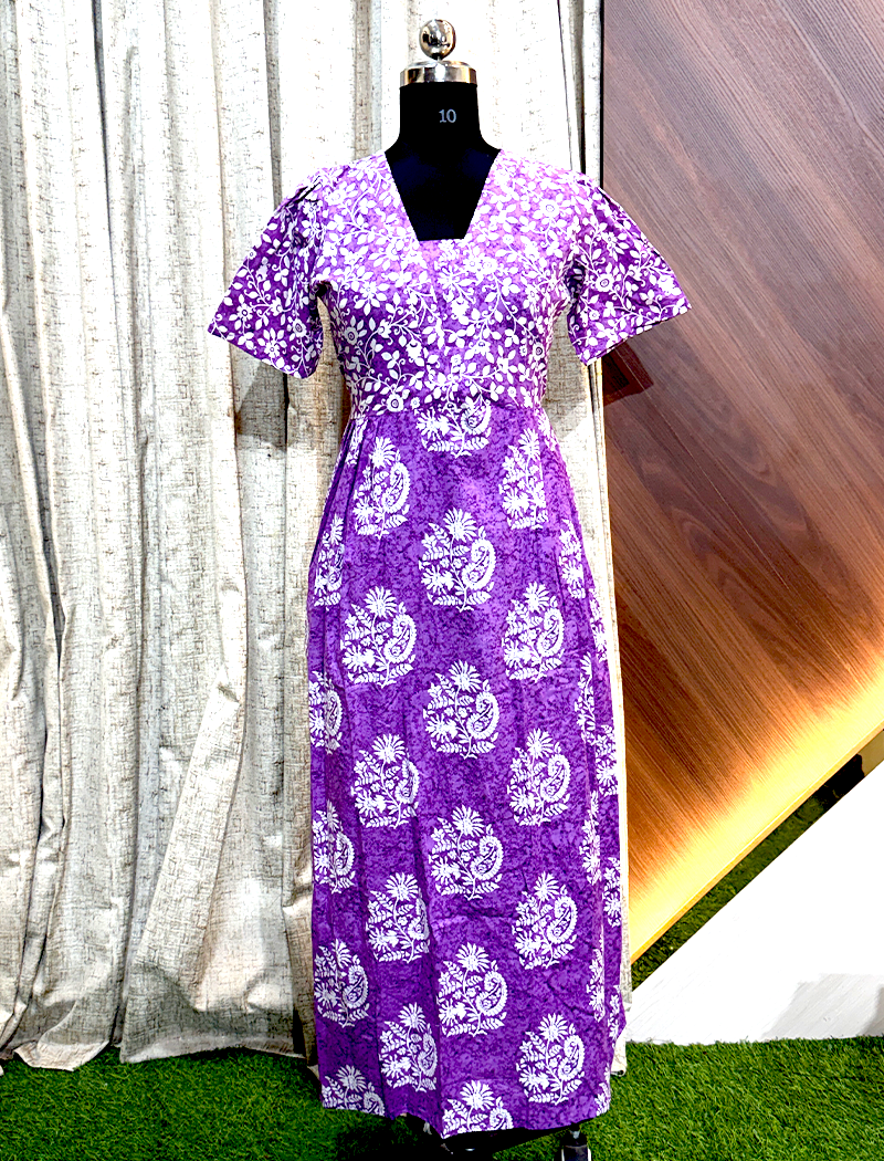 7536 7536 - Frock Style Nighty - Image 1