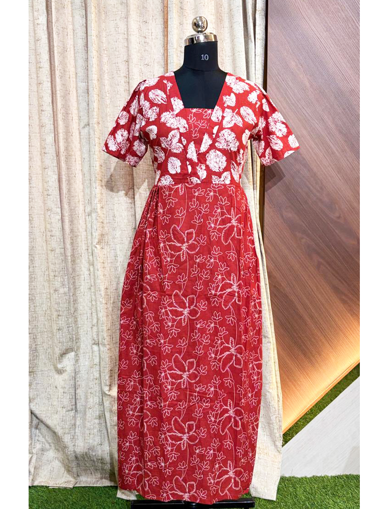 7587 7587 - Frock Style Nighty - Image 1