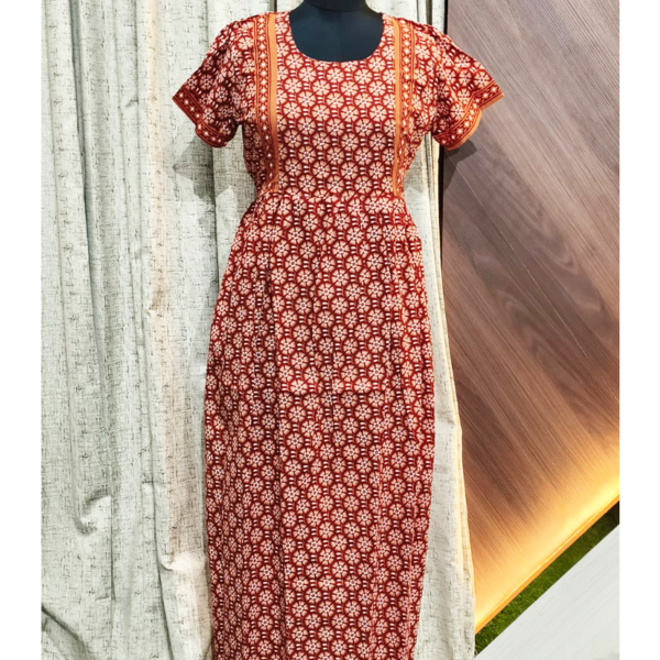 7596 - Frock Style Nighty