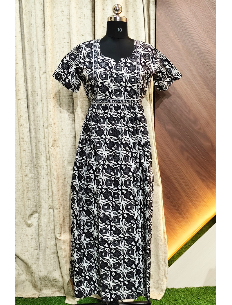 7598 7598 - Frock Style Nighty - Image 1