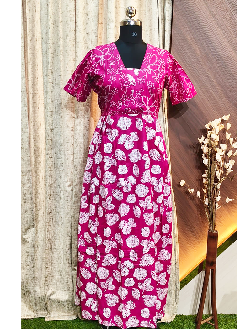 7802 7802 - Frock Style Nighty - Image 1