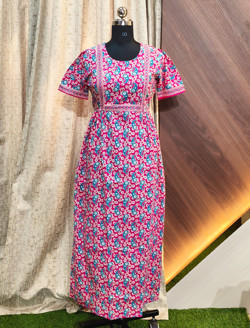 7894 7894 - Frock Style Nighty - Image 1