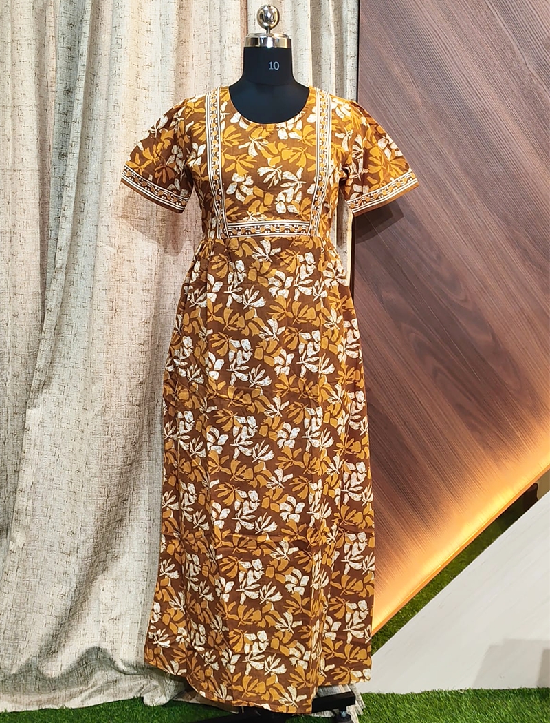 7895 7895 - Frock Style Nighty - Image 1