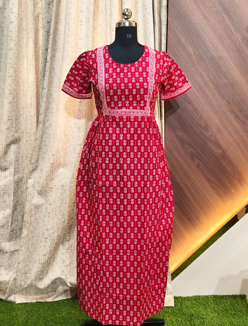 7898 7898 - Frock Style Nighty - Image 1