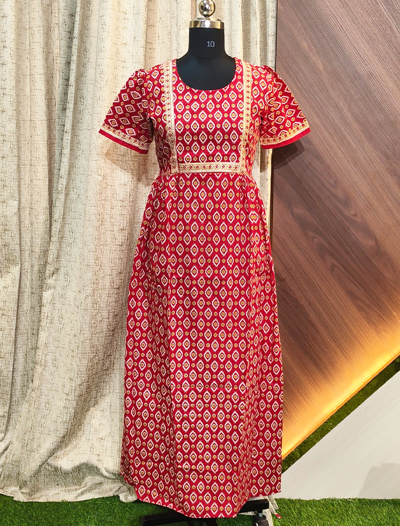 7901 7901 - Frock Style Nighty - Image 1