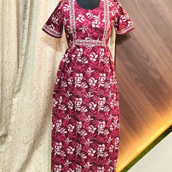 7907 - Frock Style Nighty